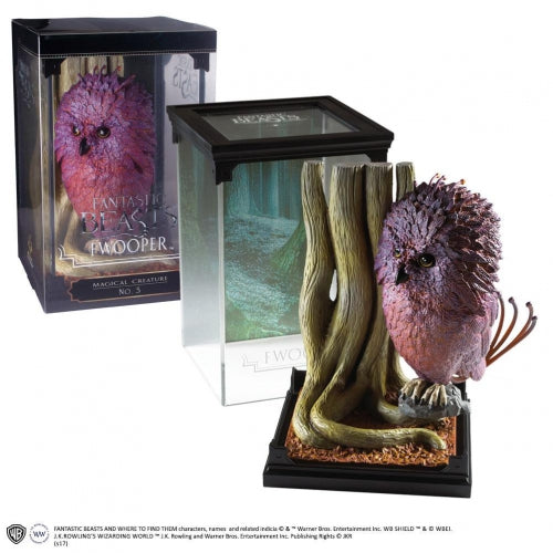 FANTASTIC BEASTS Figurine Créature Magique Fwooper Noble Collection CRÉATURES MAGIQUES FOCIFÈRE FIGURINE ANIMAUX FANTASTIQUES