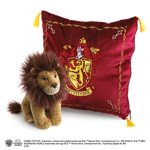 HARRY POTTER Peluche & coussin 34x34 Gryffondor