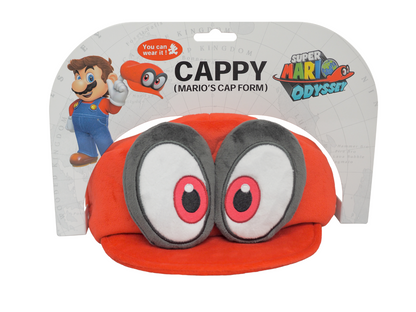 Peluche Super Mario Odyssey - Casquette Mario