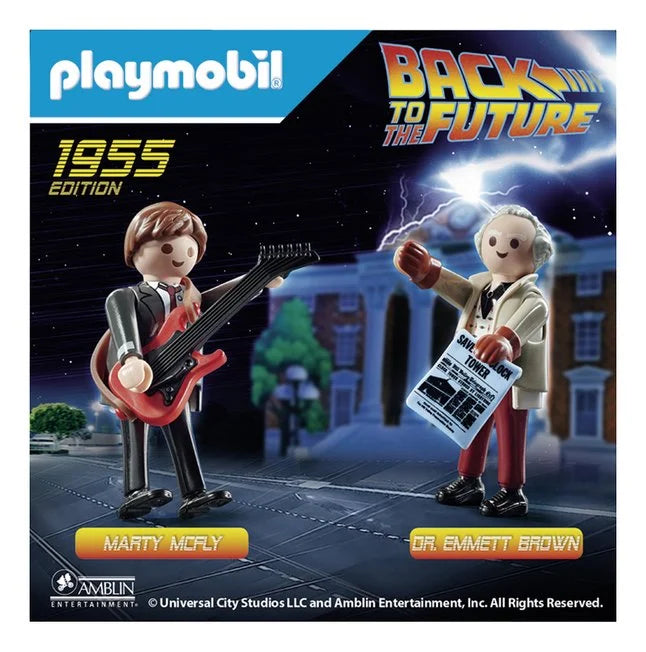 Dvojbalení Marty McFly a Dr. Brown - PLAYMOBIL
