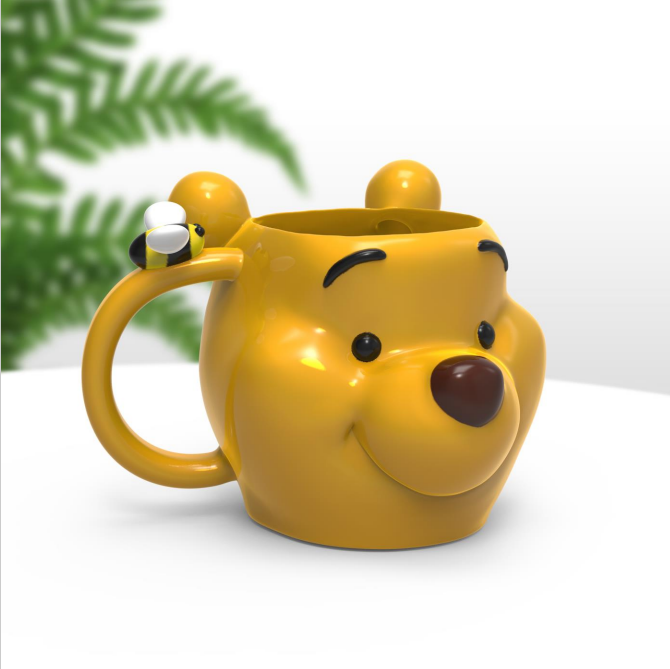 Vinnijs Pūks 3D krūze 