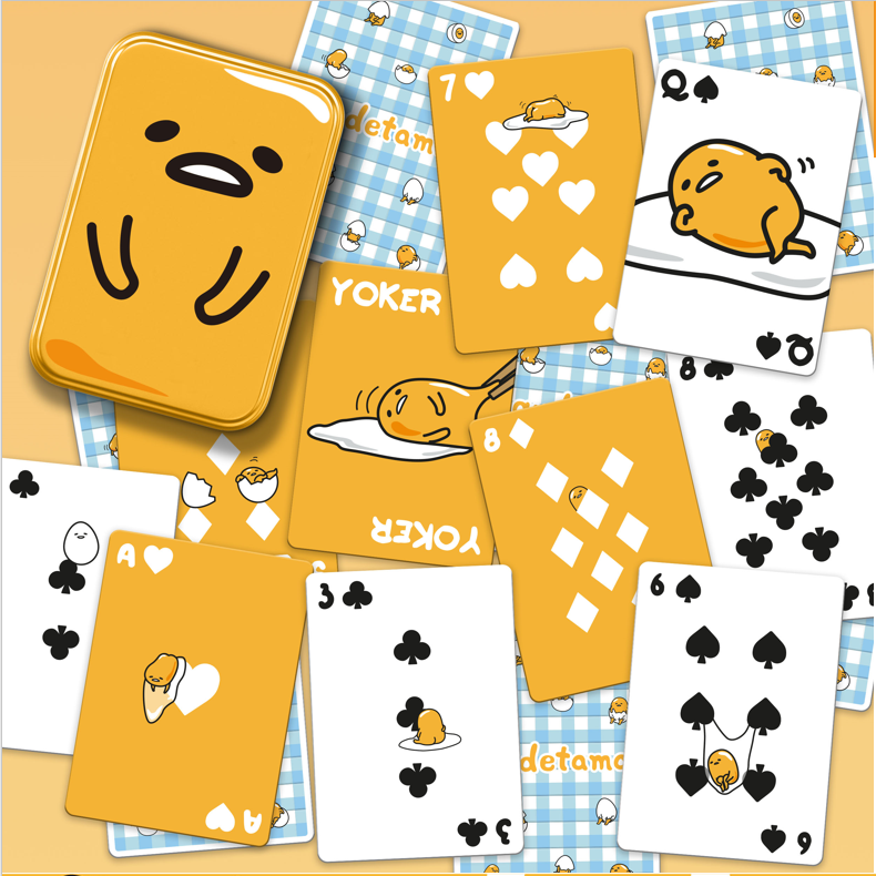 Gudetama-spillkort - FORHÅNDSBESTILLING*