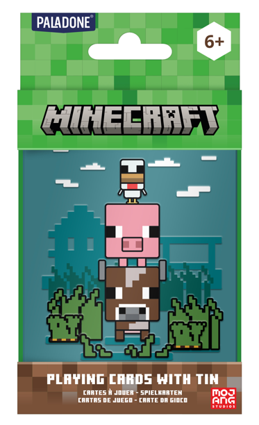 Cartes à Jouer Minecraft - Animaux - PRECOMMANDE*