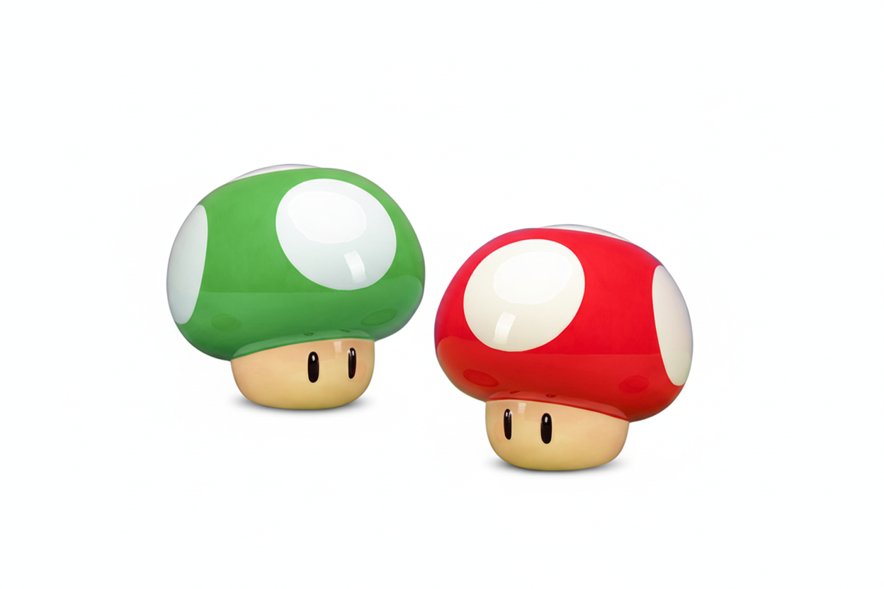 Sel et Poivre Super Mario - Champignons - PRECOMMANDE*