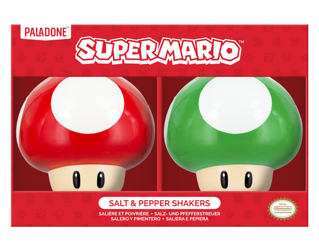 Super Mario Salz- und Pfefferstreuer – Pilze