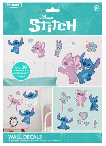 Adesivi murali Lilo e Stitch - Stitch e Angelo - PRE-ORDINE*