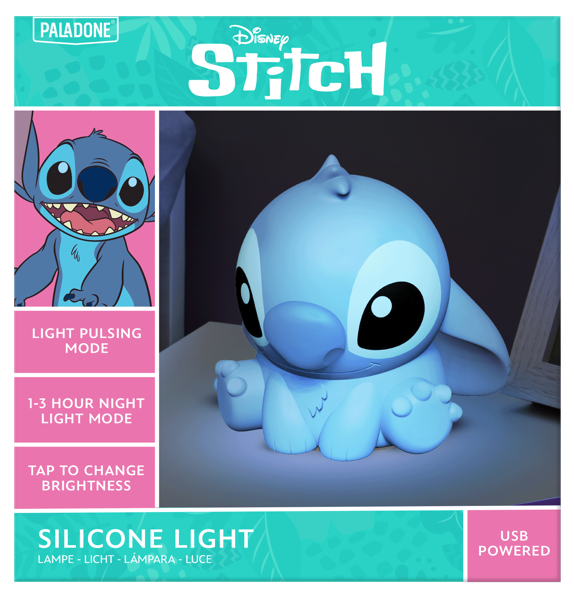 Lampe en Silicone Rechargeable Lilo et Stitch - Stitch - PRECOMMANDE*