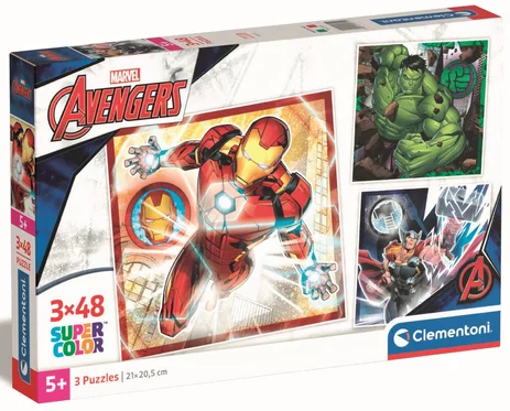 MARVEL Avengers Set 3 Puzzle 48P