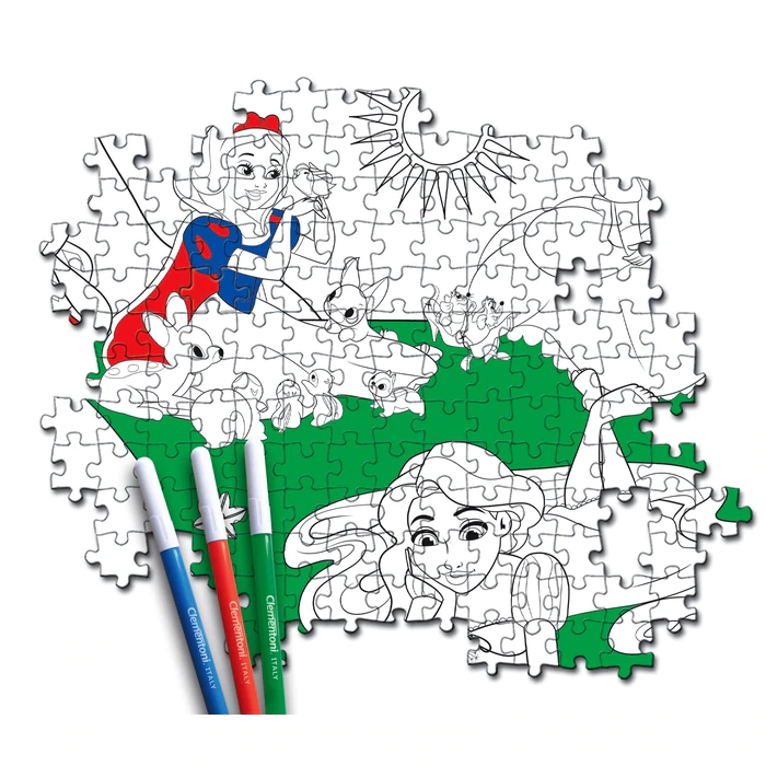 Happy Color Puzzle Принцессы Диснея