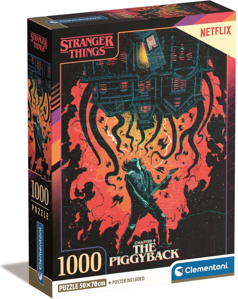 STRANGER THINGS Eddie Puzzle 1000P