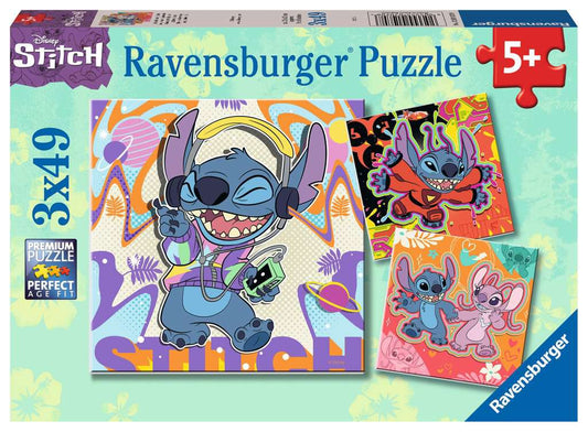 LILO & STITCH Jouer toute la journée 3 Puzzle 49P