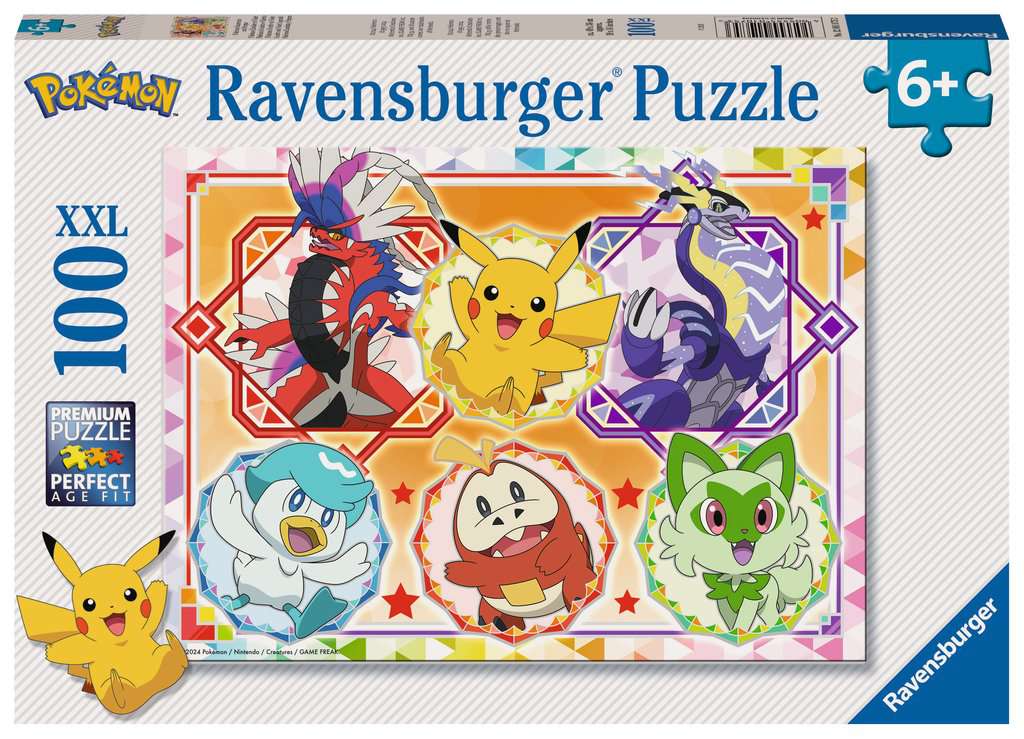 POKEMON Ecarlate et Violet Puzzle 100P XXL