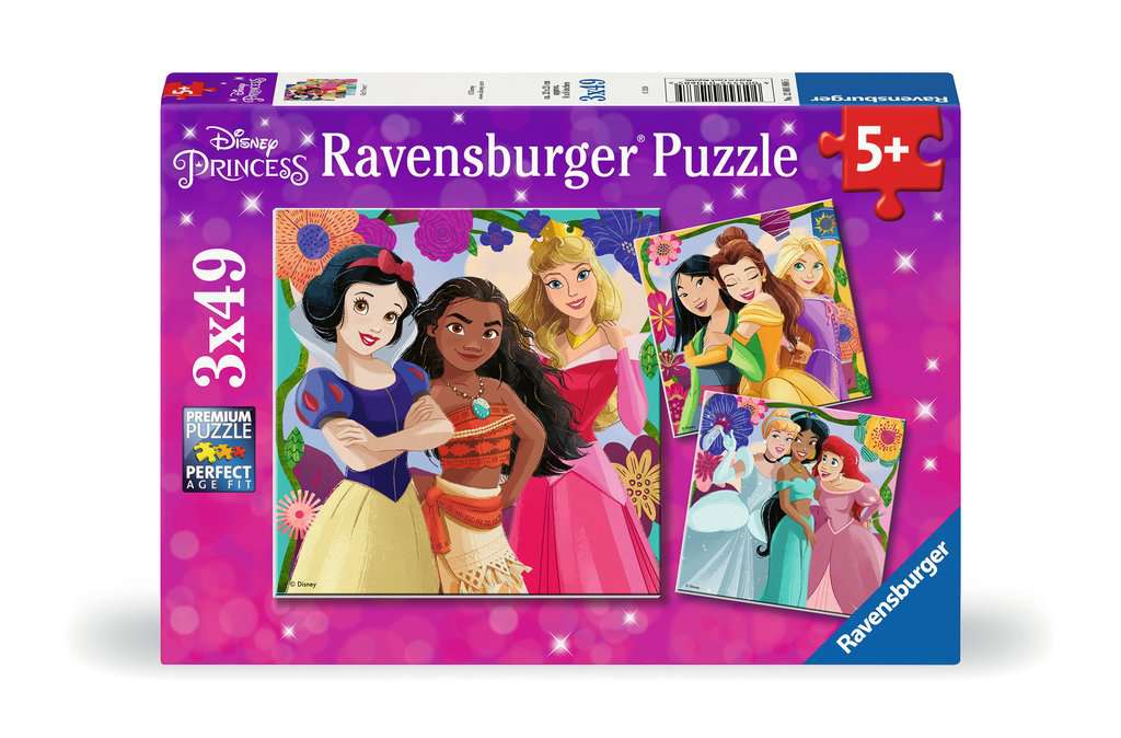 DISNEY PRINCESSES Girl Power 3 Puzzle 49P