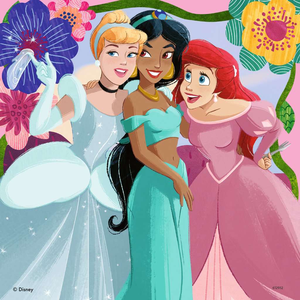 Disney Prinzessinnen Puzzle - Girl Power