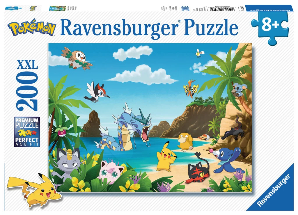 POKEMON Puzzle Pokemon Attrapez-les Tous 200 Pces