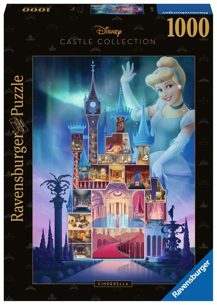 DISNEY CASTLE Cendrillon Puzzle 1000pcs