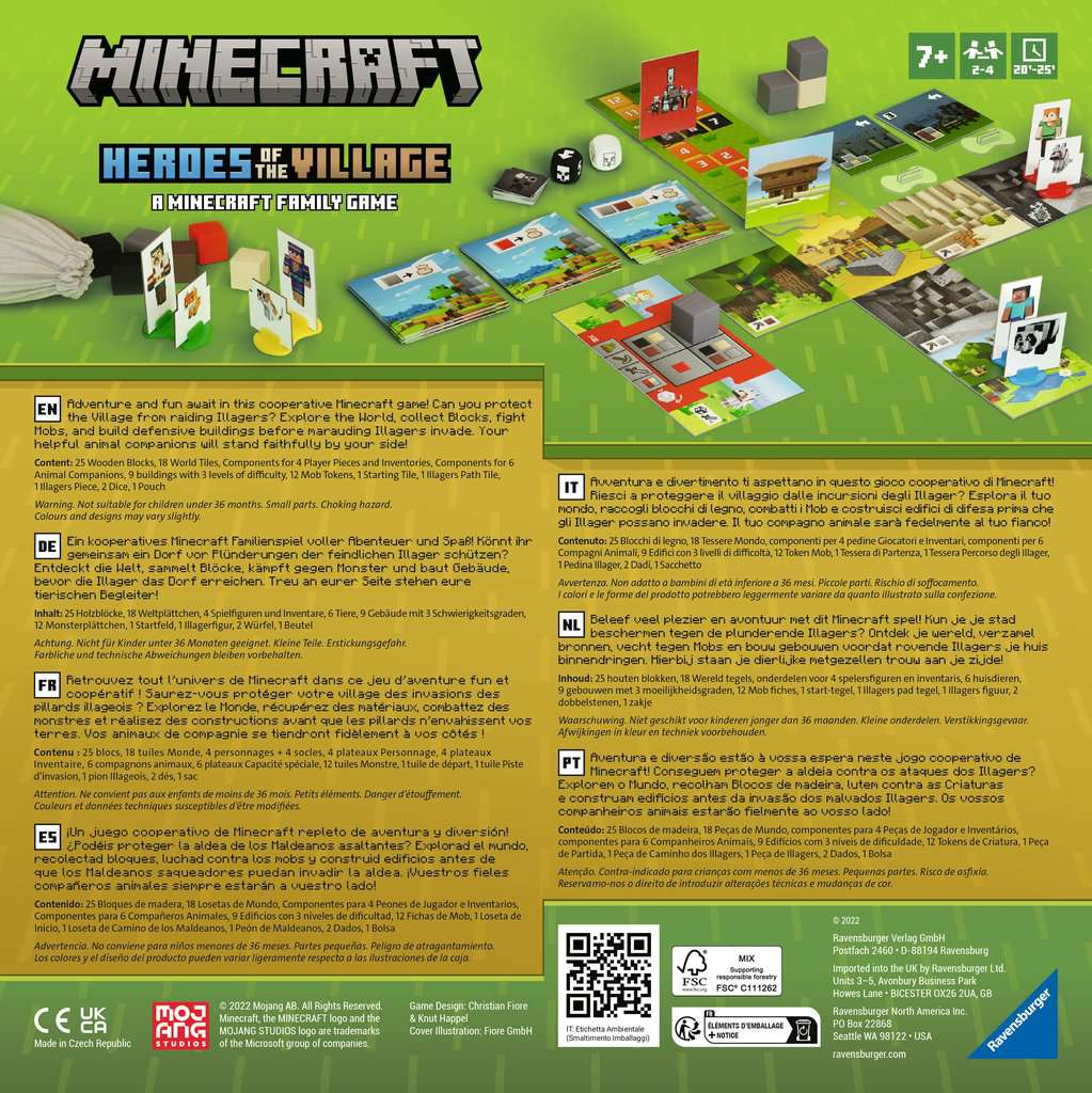 Minecraft игри - Герои на селото