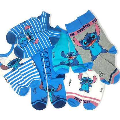 Gift Box Calendrier Lilo et Stitch - 12 Paires de Chaussettes