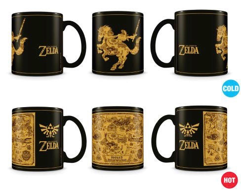 ZELDA Map / Silhouette Mug thermoréactif 315ml