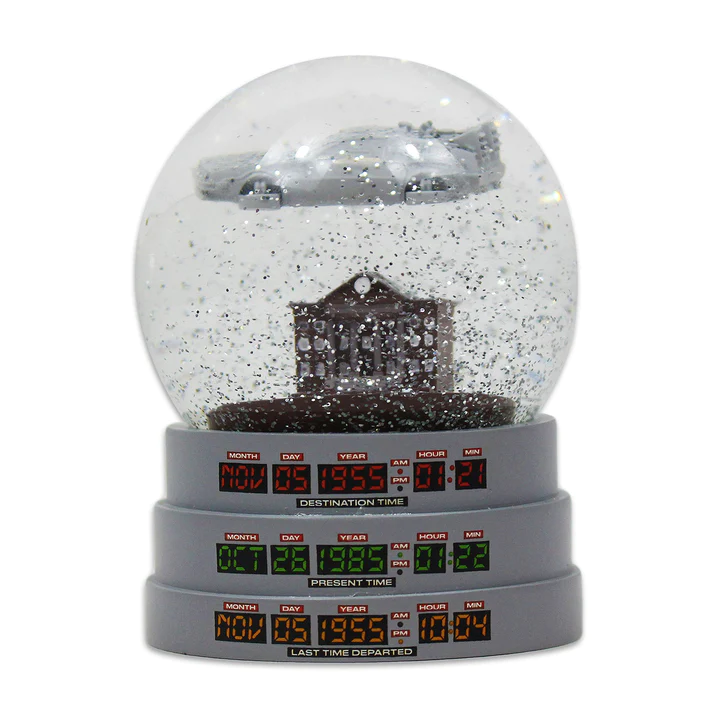 RETOUR VERS LE FUTUR Boule à Neige 65mm