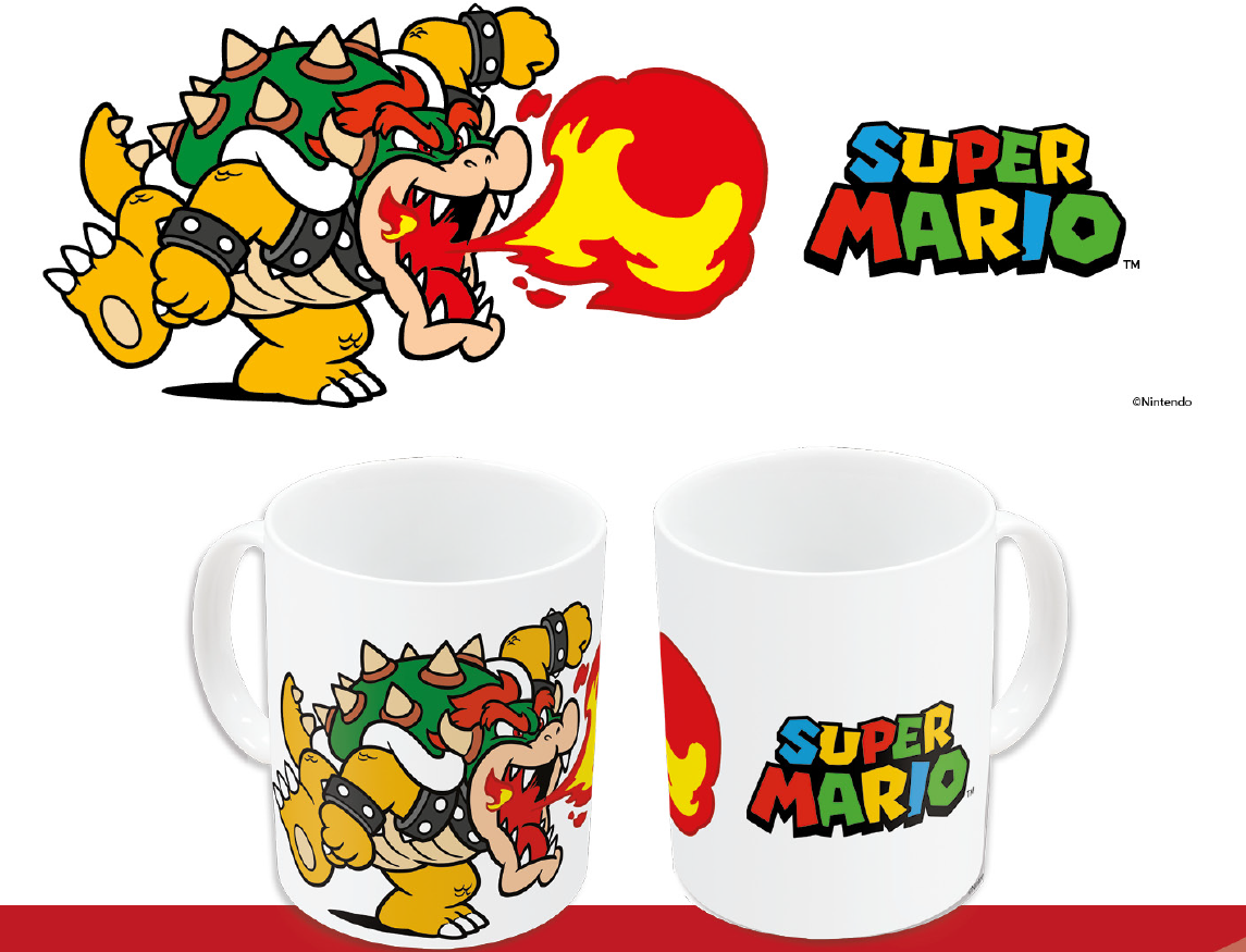 SUPER MARIO Bowser Mug céramique 325ml