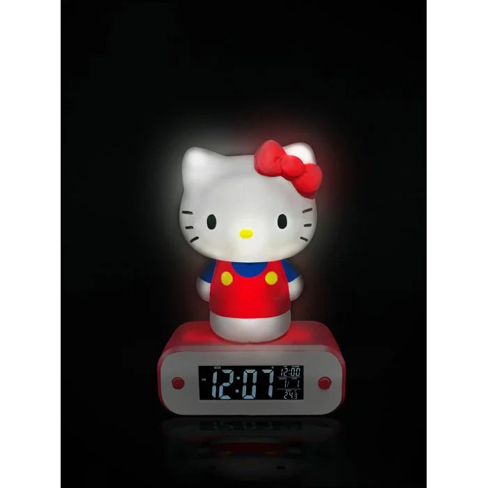 Budík a lampa Hello Kitty