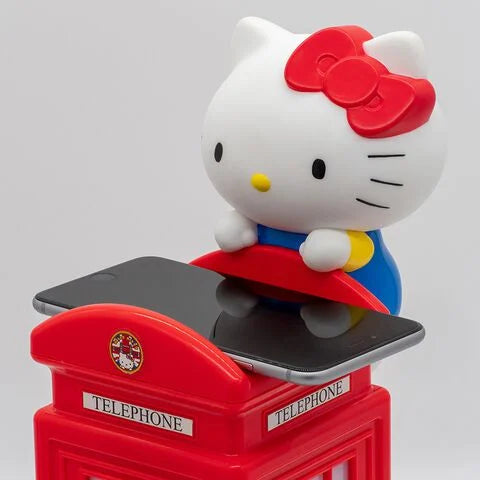 Hello Kitty Беспроводное и USB зарядное устройство - Телефонная будка