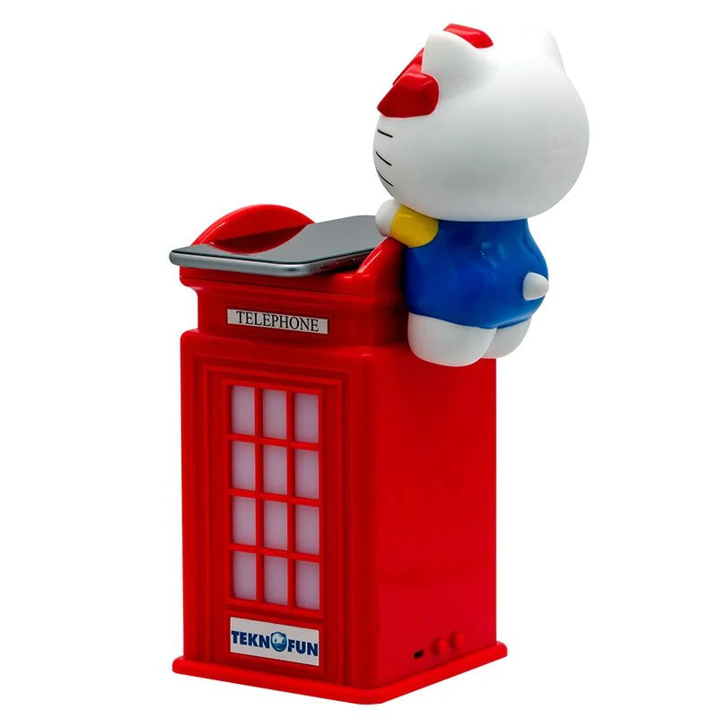 Hello Kitty Беспроводное и USB зарядное устройство - Телефонная будка