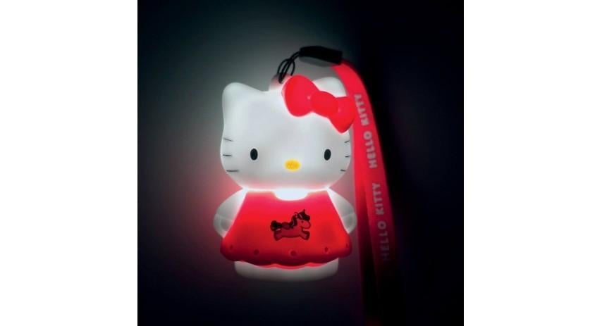 HELLO KITTY - Enhjørning - 8 cm LED-lampe