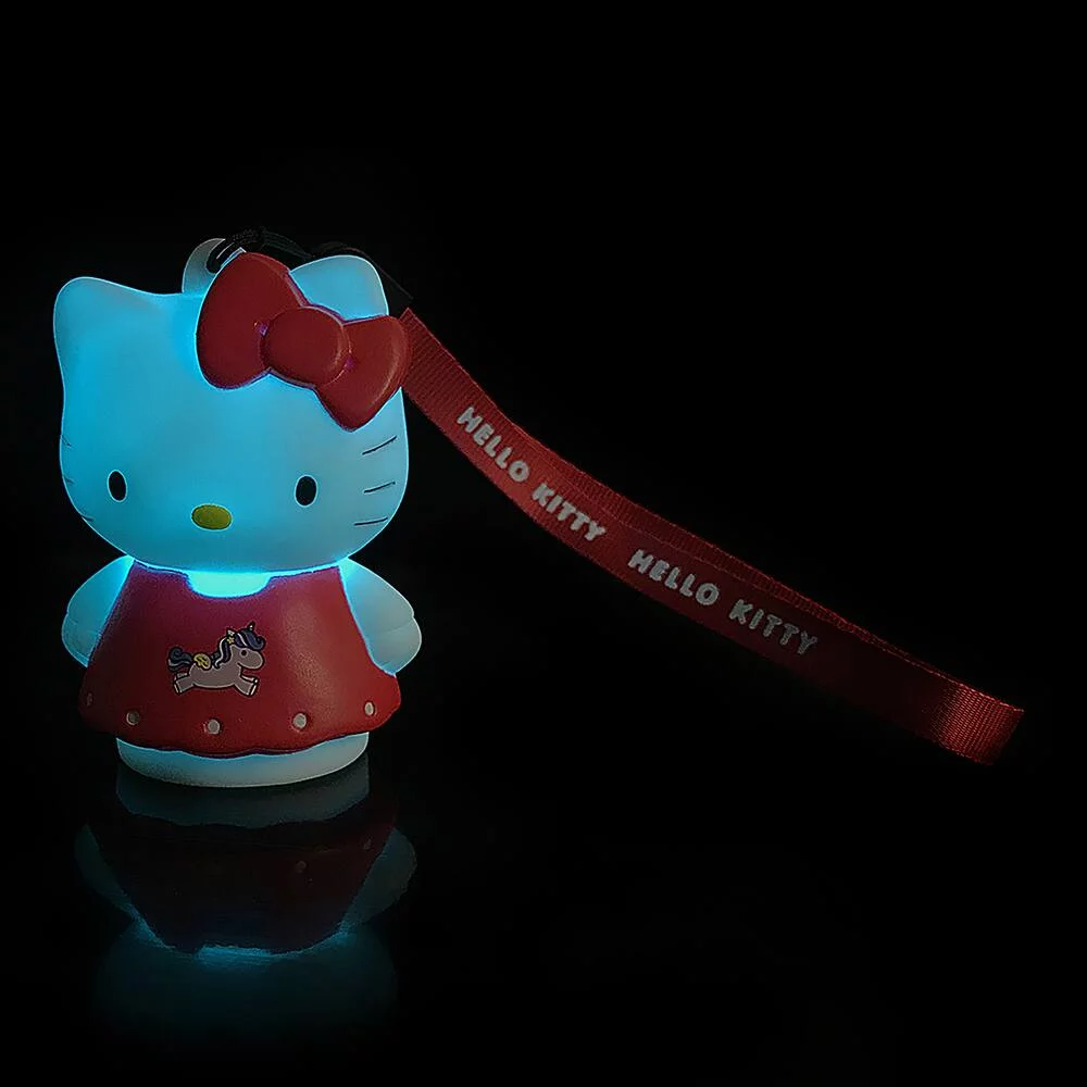 HELLO KITTY - Enhjørning - 8 cm LED-lampe