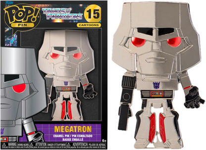 TRANSFORMERS Pop Large Enamel Pin N° 15 Megatron