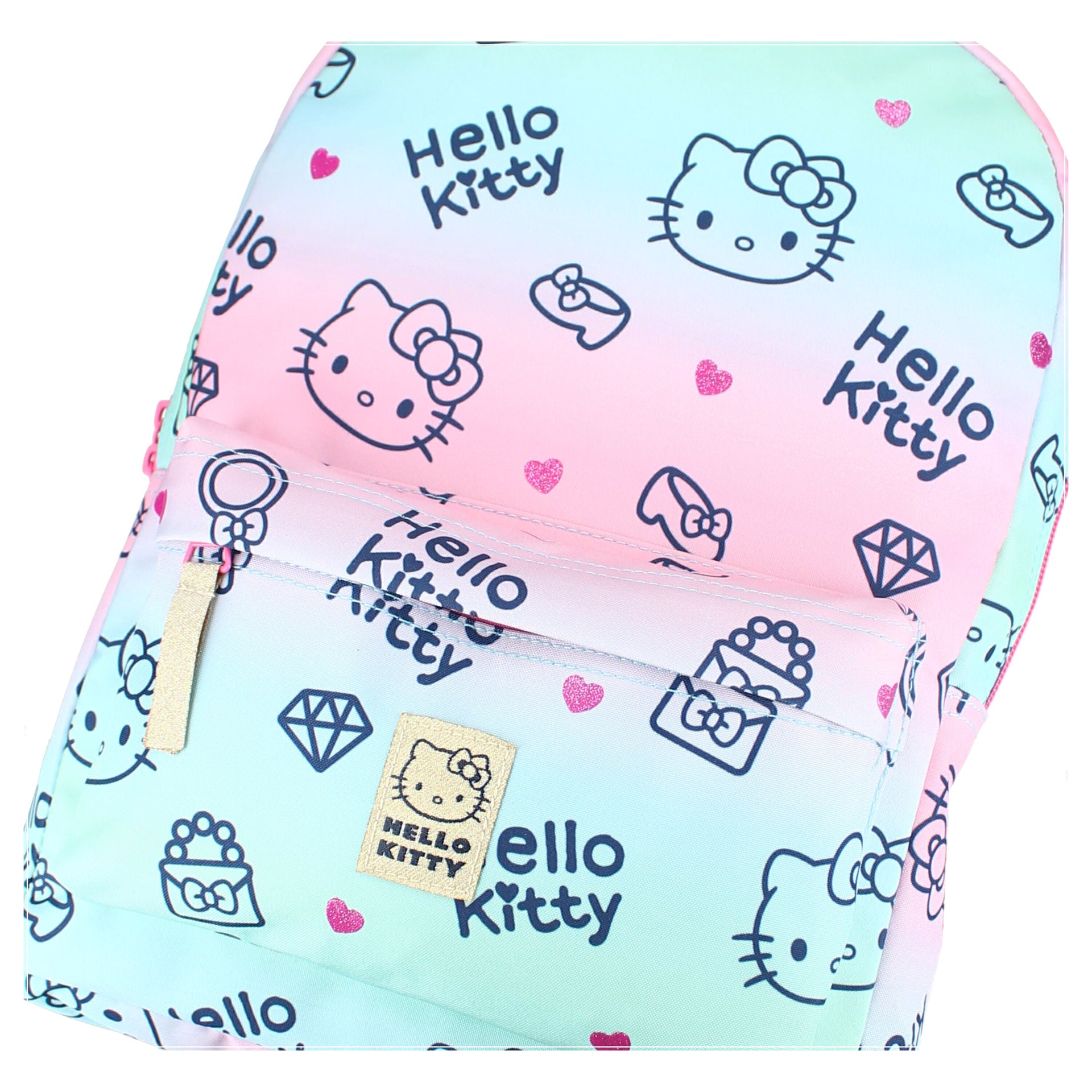 Batoh - HELLO KITTY - Veselý - Tye&amp;Dye