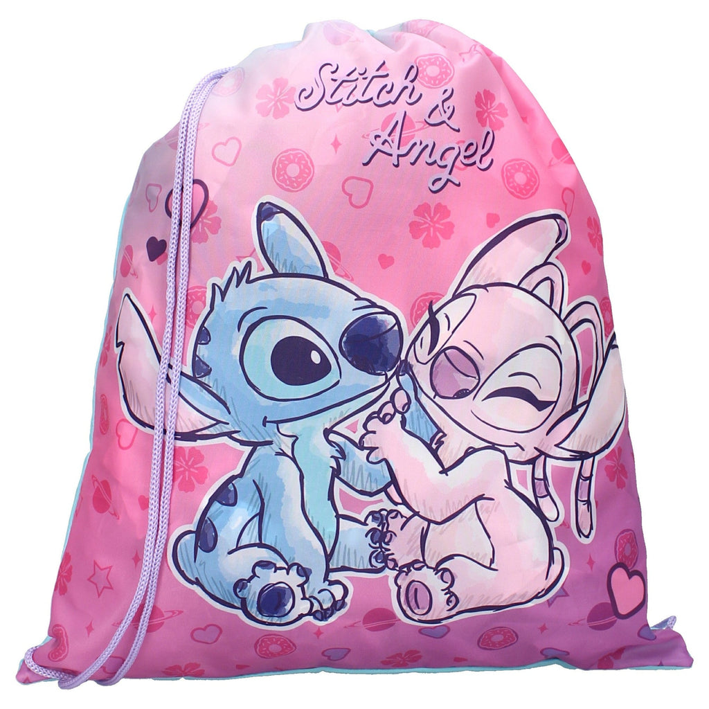 Taška Stitch &amp; Angel do posilovny - Hello Cutie