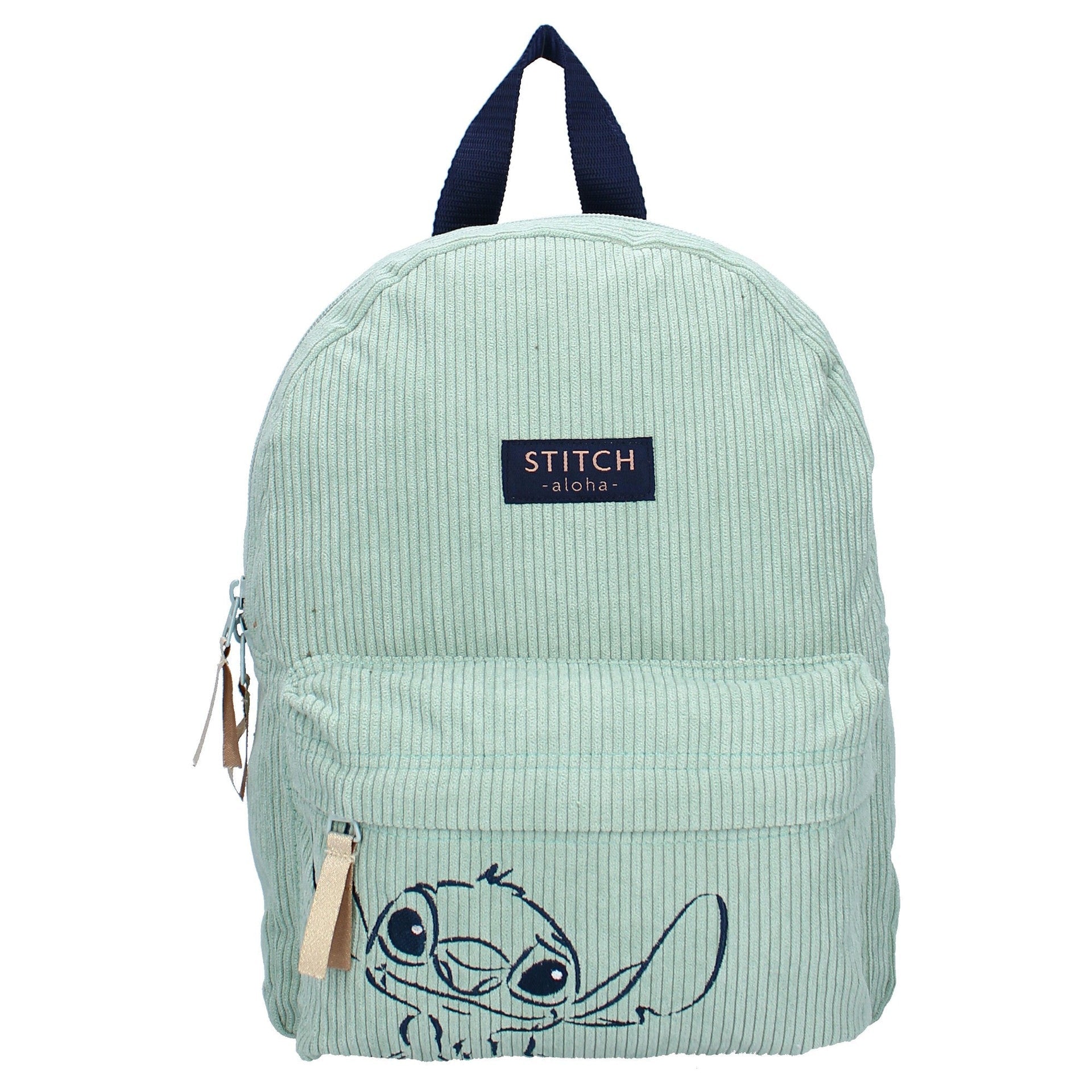 Sametový batoh - STITCH - Hezký den
