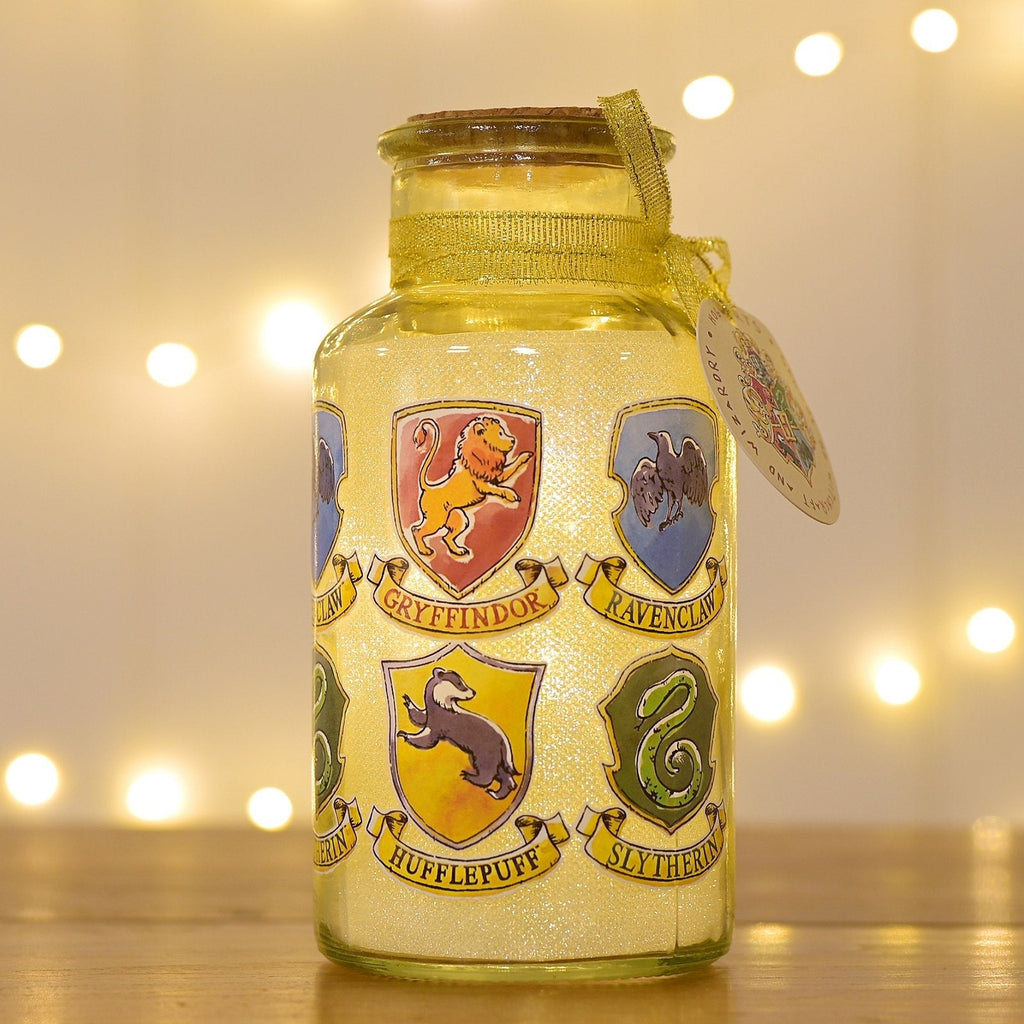 HARRY POTTER Les 4 Maisons Lantern Lumineuse 16,5 cm