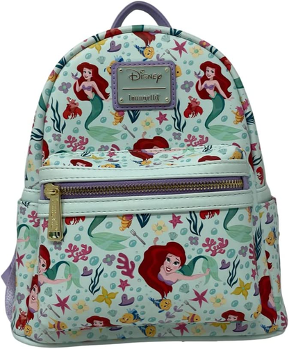 DISNEY La Petite Sirène Mini Sac à Dos Loungefly 'Exclusive Edit'