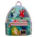 DISNEY Sleeping Beauty Princess Sac à dos LoungeFly '23x27x11cm'