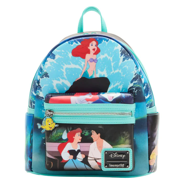 La Petite Sirène Sac à dos LoungeFly Disney by Loungefly sac à dos Little Mermaid Princess Scenes Series