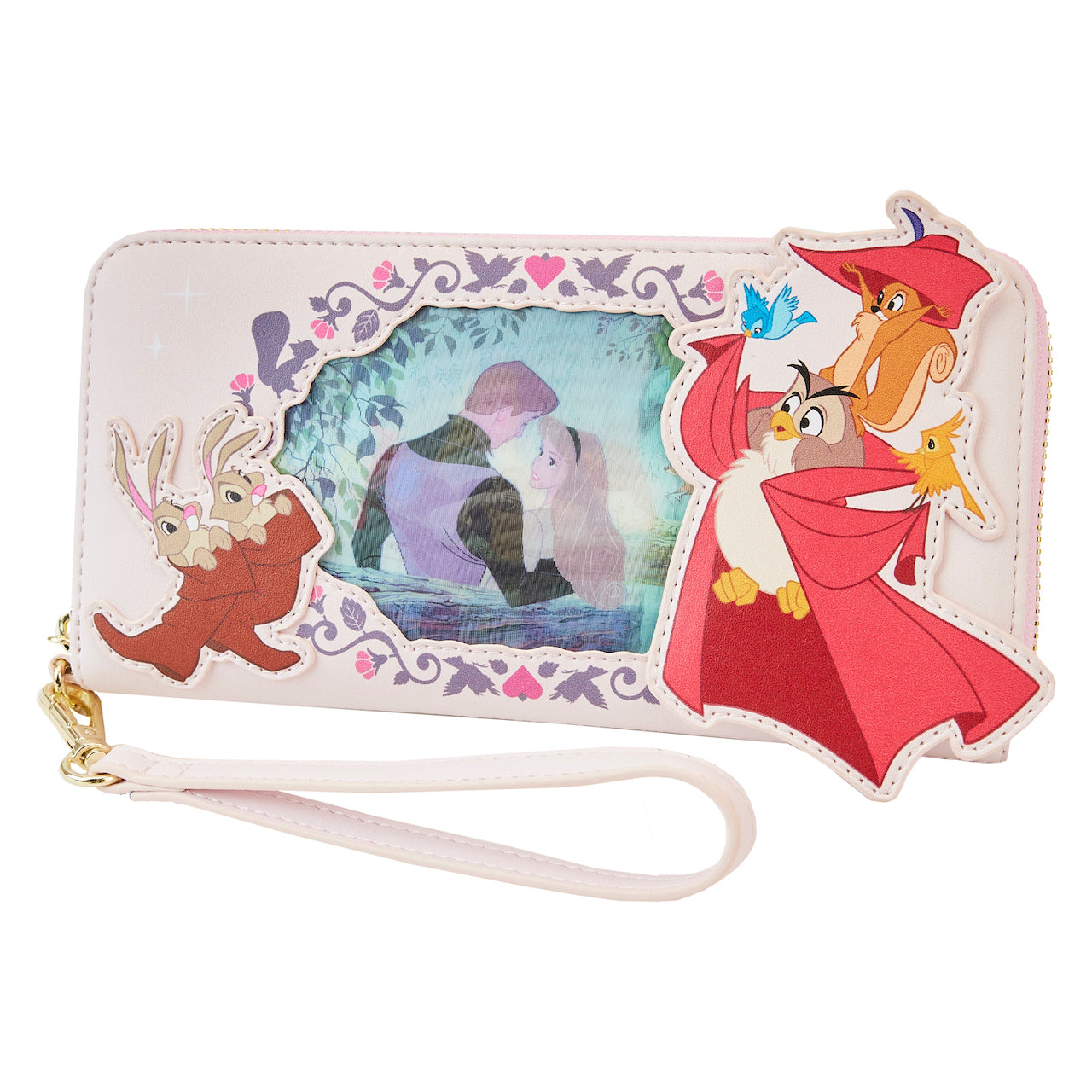 DISNEY Belle au Bois Dormant Portefeuille Bracelet LoungeFly