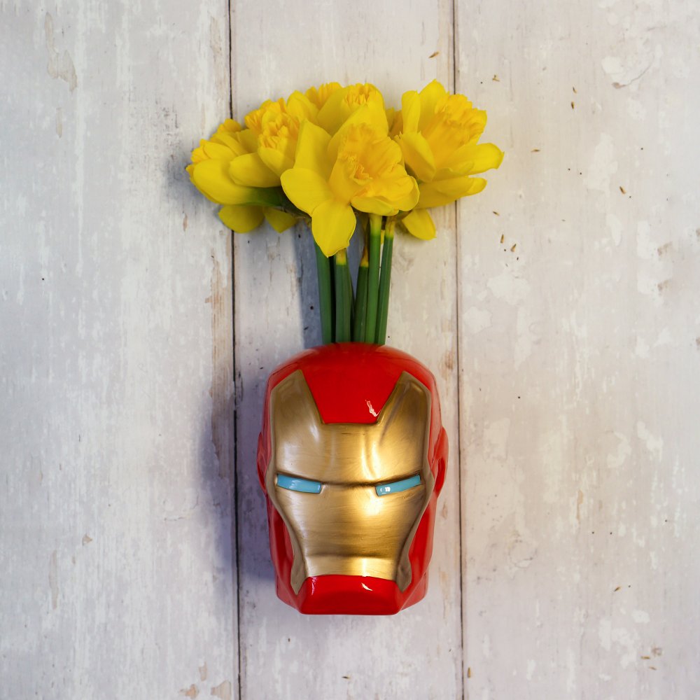 Nástěnná váza Iron Man