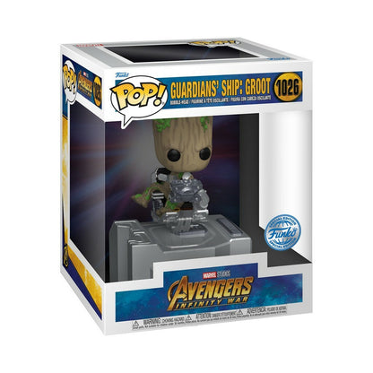 Pop! Deluxe Vaisseau des Gardiens Groot (SE)