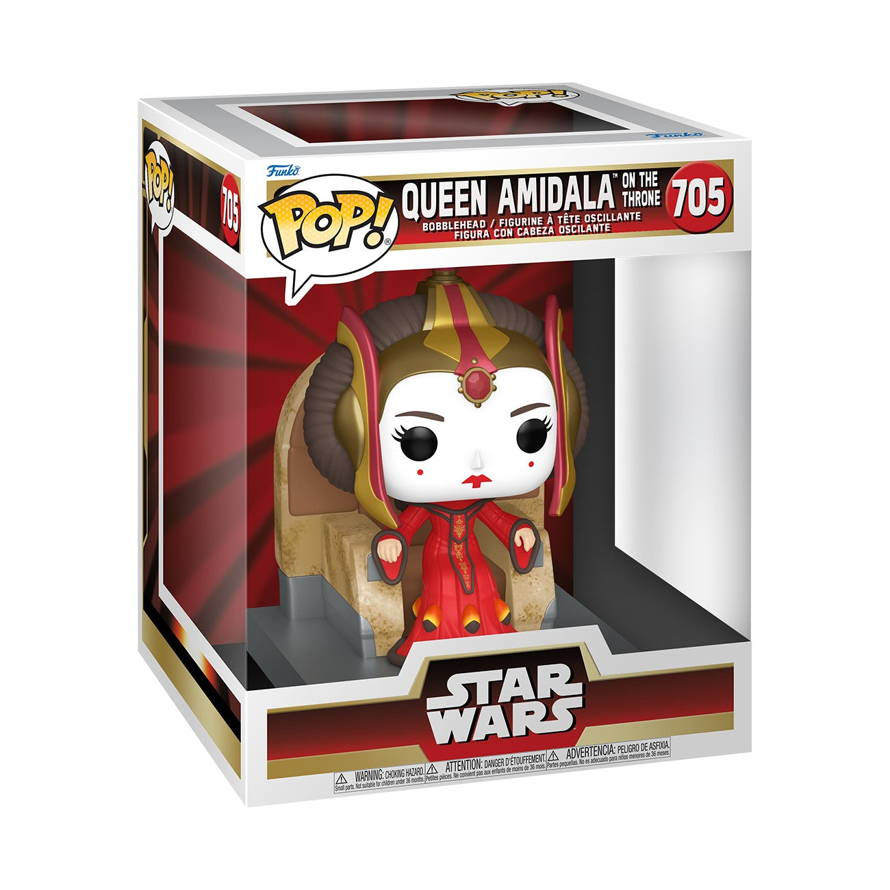 Pop! Luksusa karaliene Amidala tronī