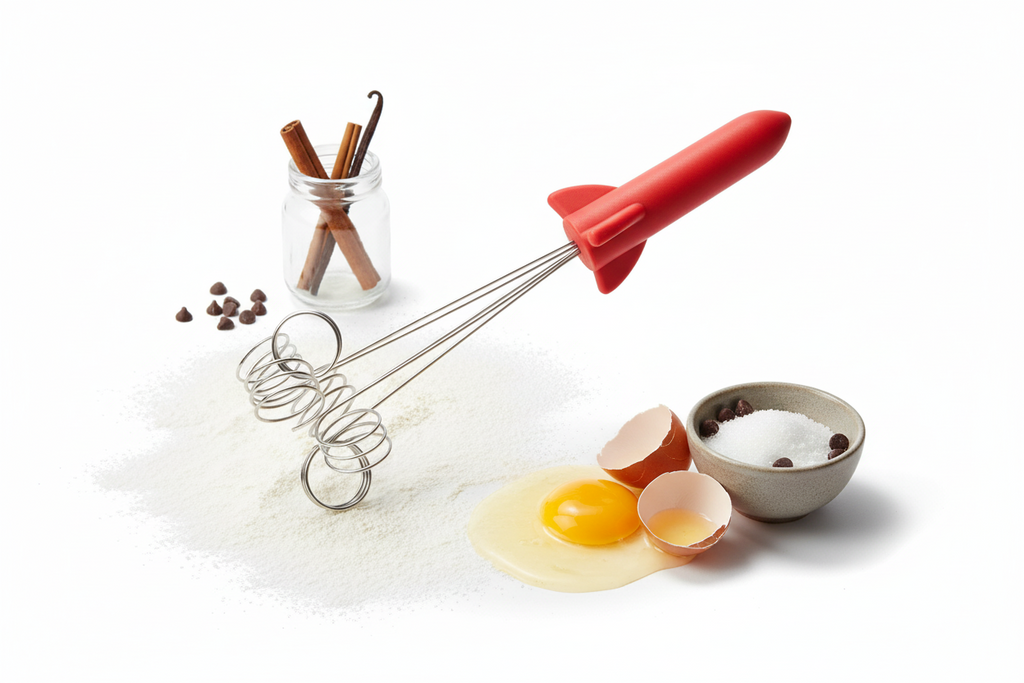Fouet de Cuisine Fusée Bitten – Objet déco original