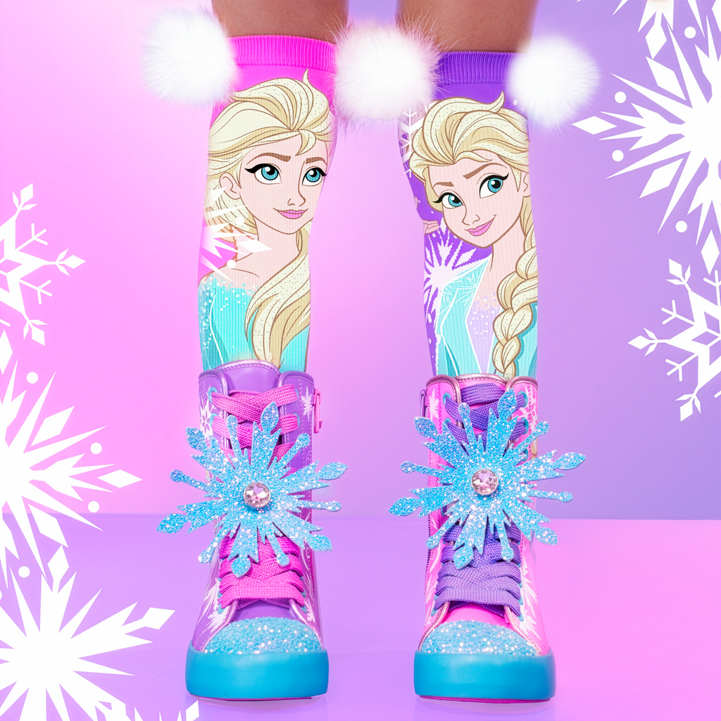 Chaussures Disney Frozen à flocons scintillants – MADMIA