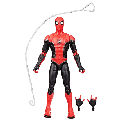 marvel legends series spider man upgraded suit hasbro