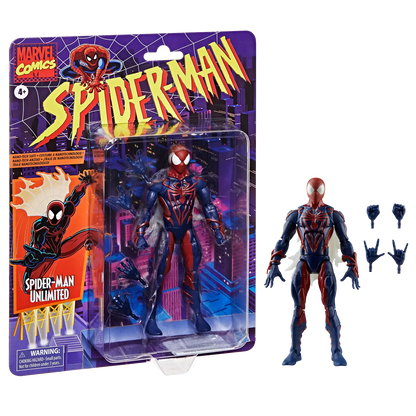 marvel legends series spider man unlimited hasbro