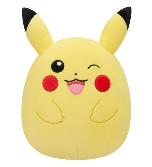 Peluche Squishmallows Pokemon - Winking Pikachu