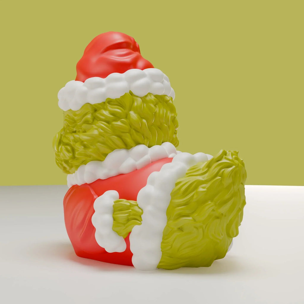 Grinch-Ente als Weihnachtsmann (Mini-Edition)