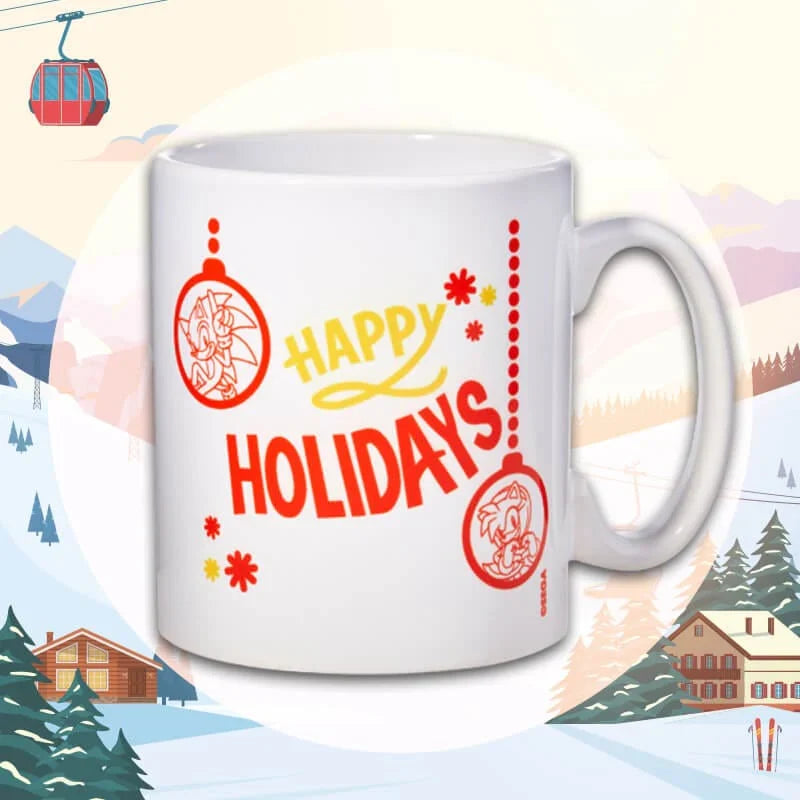Mug Sonic le Hérisson - Happy Holidays