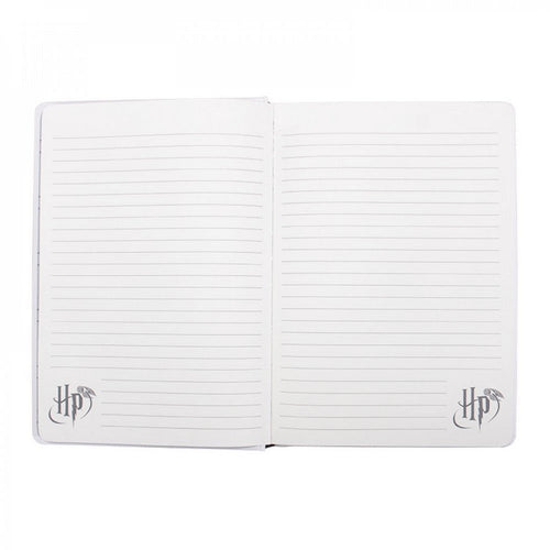 Carnet de notes Harry Potter - Éclair et Lunettes en relief